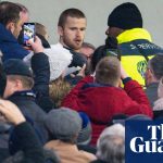 Eric Dier confronts fan in stands after Tottenham's FA Cup defeat by Norwich