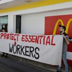 Hundreds of McDonald's workers plan Wednesday strike over COVID-19 protections